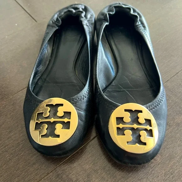 Tory Burch Leather Flats, size 5 - Picture 1 of 5